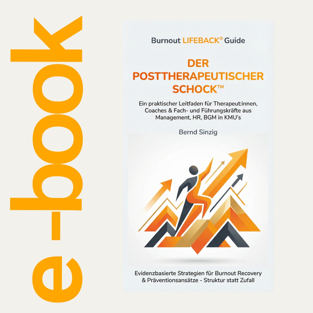 E-Book Cover: Der Posttherapeutischer Schock™ von Bernd Sinzig / LIFEBACK